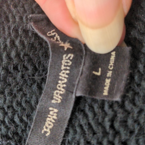 John Varvatos 80s Cárdigan Sweater... - Picture 8 of 8